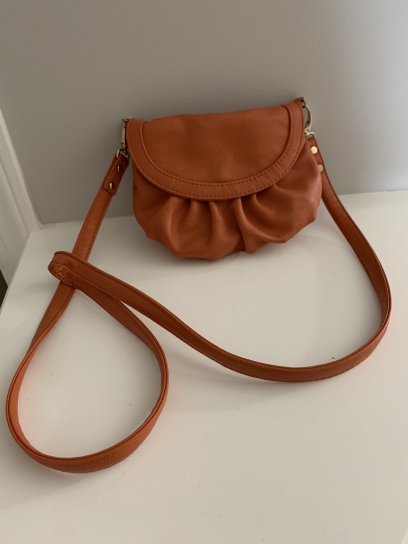 Orange purse