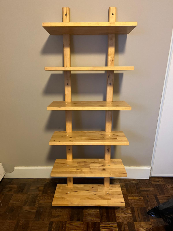 IKEA shelve , solid wood