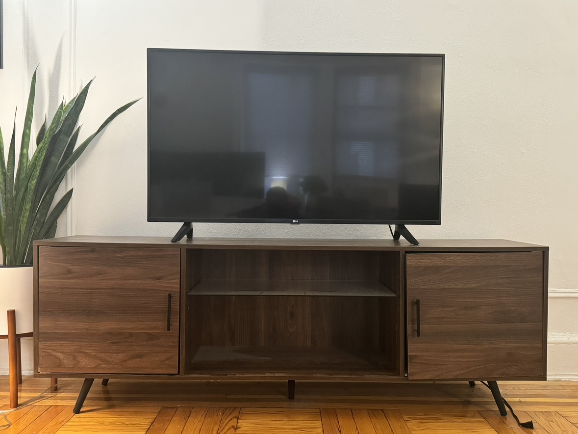 2 Door Mid-Century Storage TV Stand / Credenza - photo 2