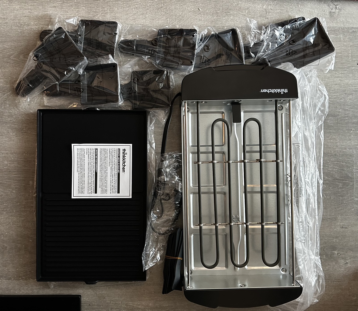 Brandy new Demi-Swiss 2-in-1 Grill and Raclette - photo 4