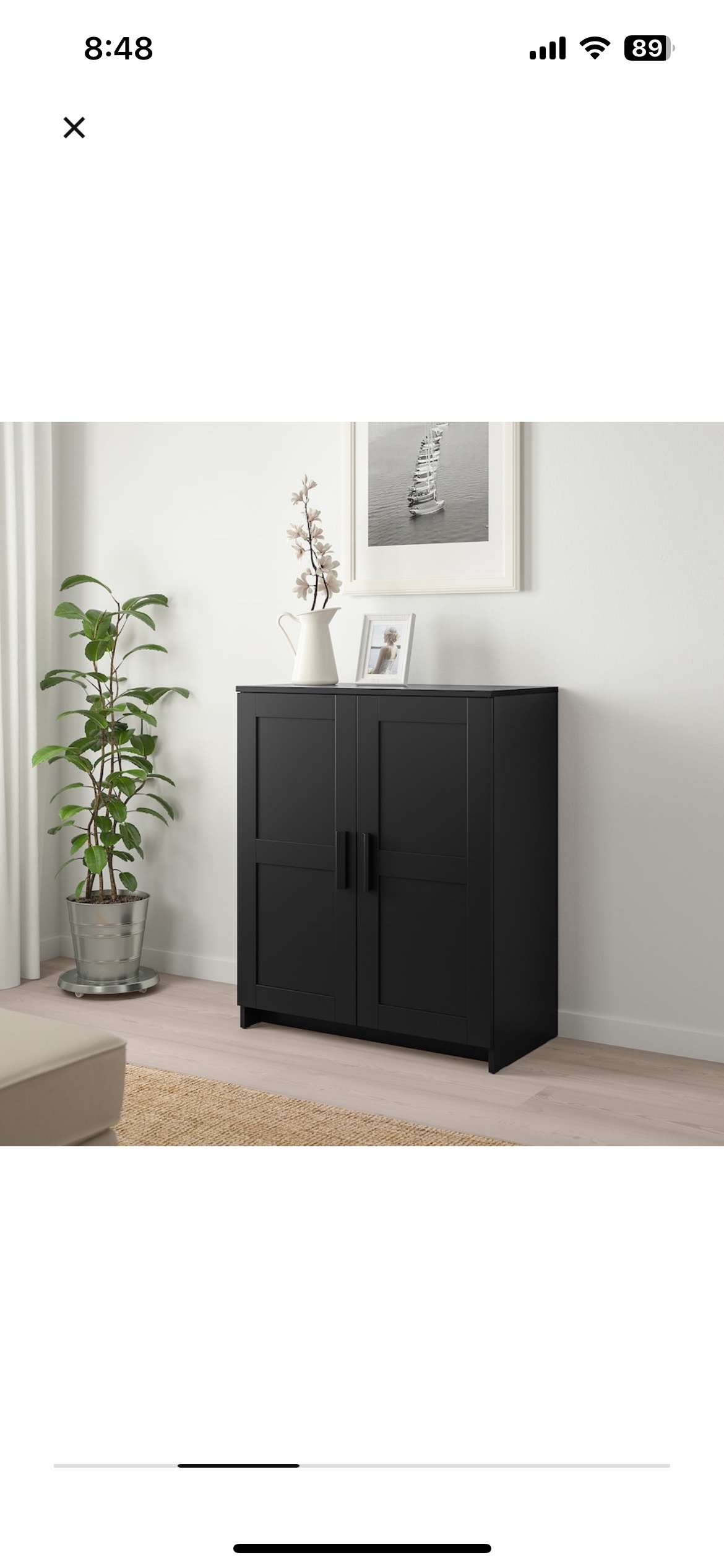 Brimnes Storage Cabinet - photo 2