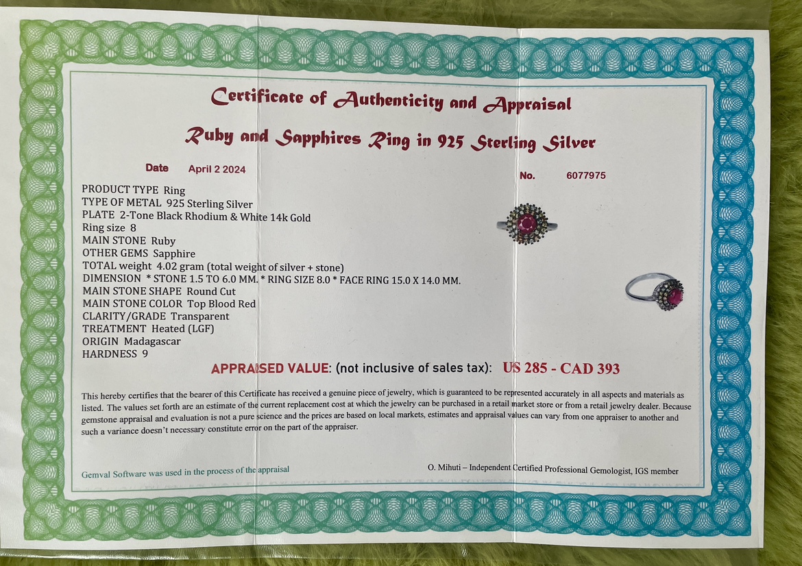 Ruby & Sapphire Ring image indicator(4)