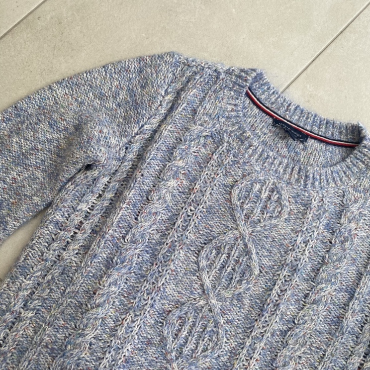 Tommy Hilfiger Blue Knit Sweater image indicator(8)