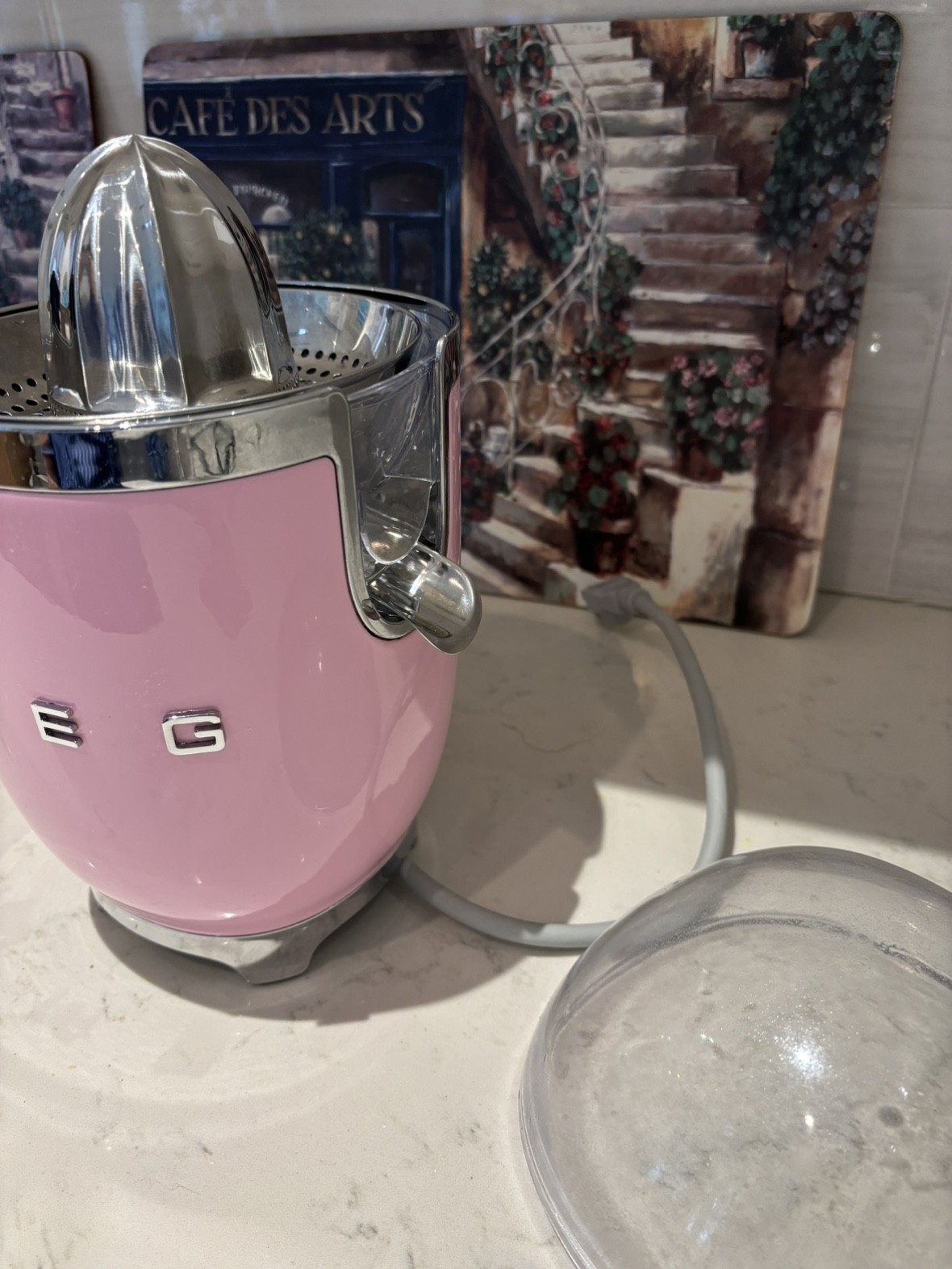 Smeg Pink Citrus Juicer image indicator(6)