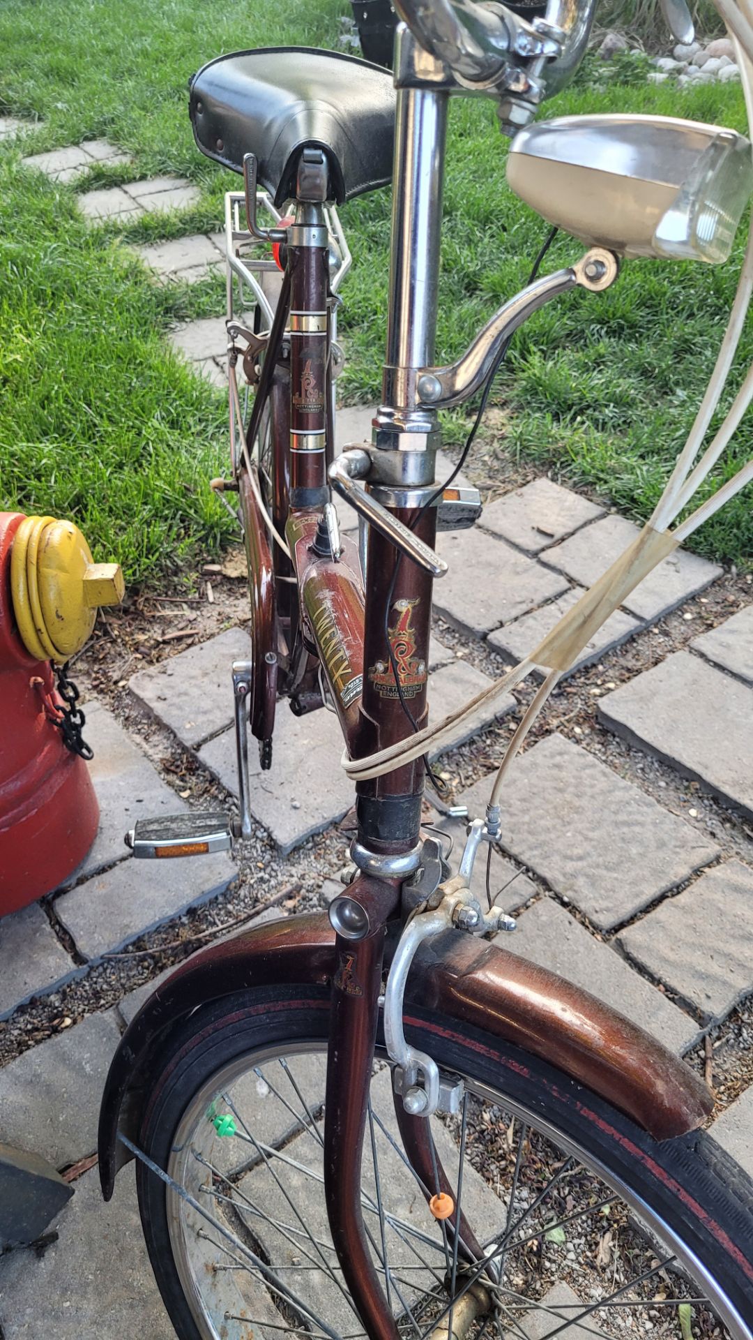Bicycle-Vintage Raleigh folding bicycle - photo 4