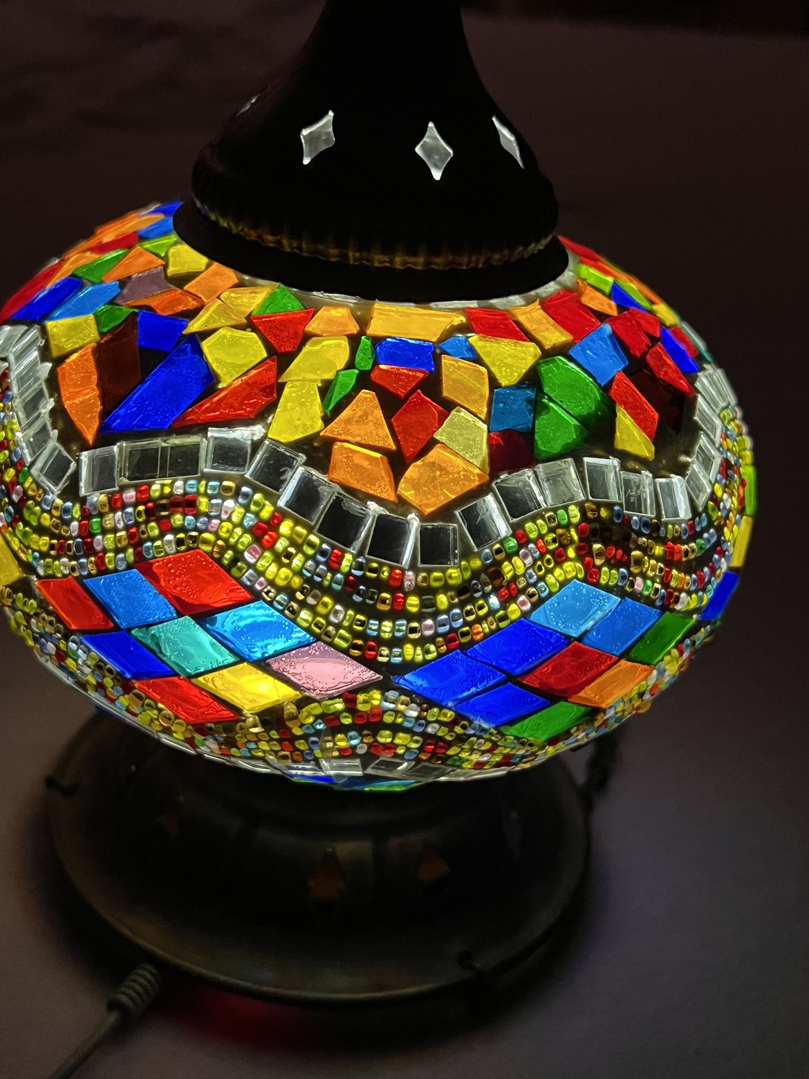 Turkish Stained Glass Lampshade