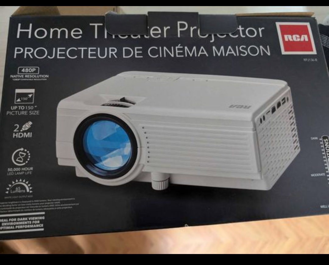 RCA Home Theatre Projector - photo 2