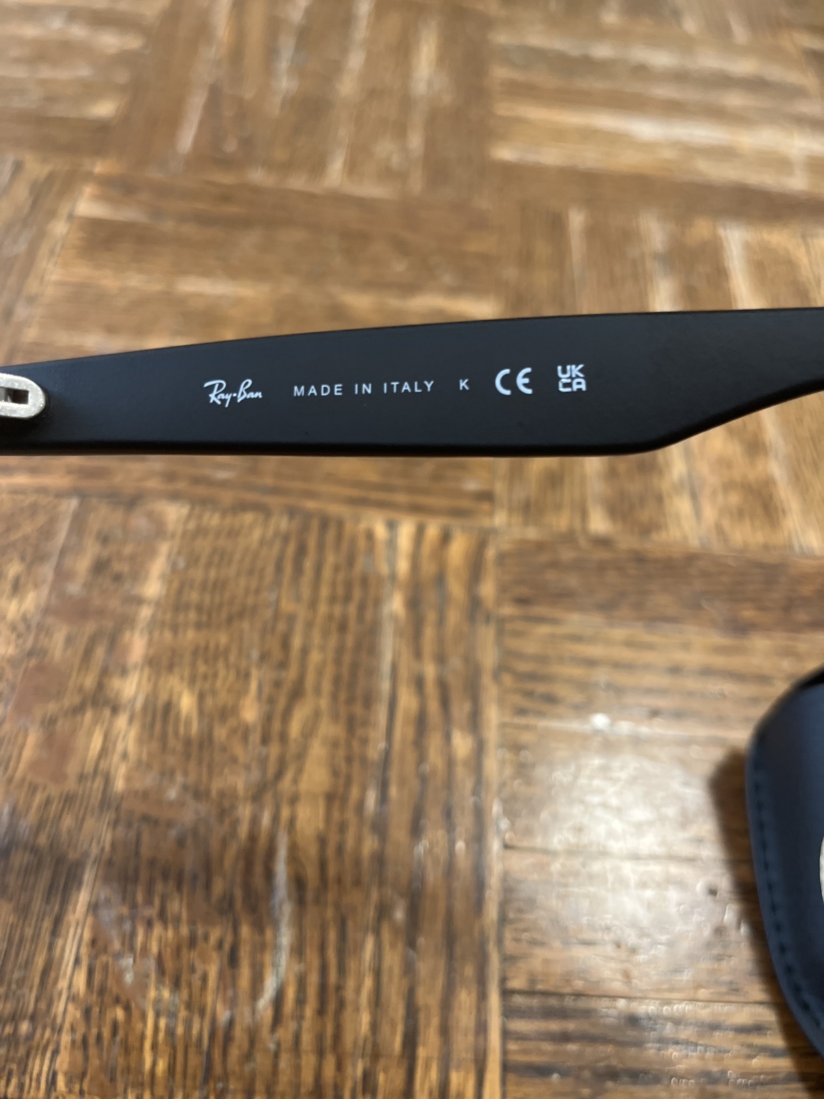 Ray ban custom blue design never worn brand new - photo 4