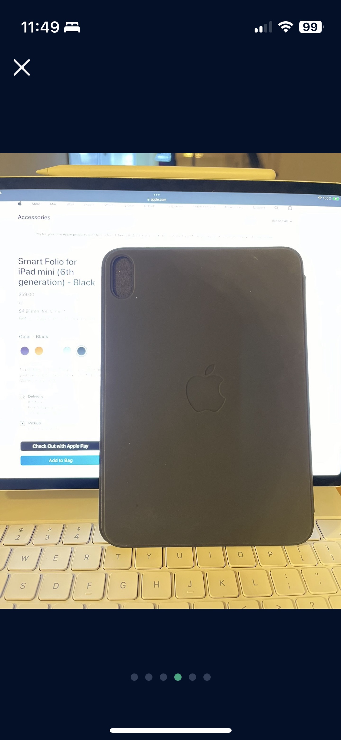 Smart Folio Cover For iPad mini (6th and 7th Generation) image indicator(4)