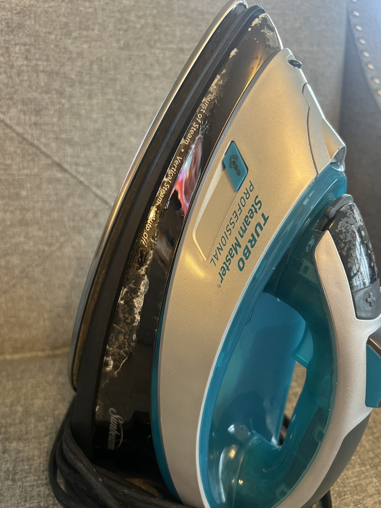 Sunbeam steam iron image indicator(5)