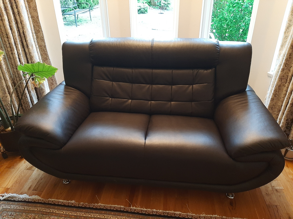 PU leather 4-piece living room set - photo 2