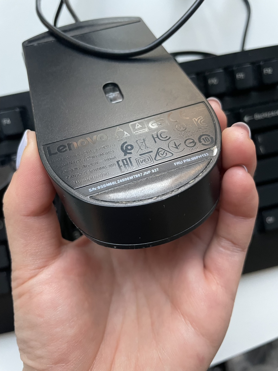 Wired keyboard and mouse image indicator(4)