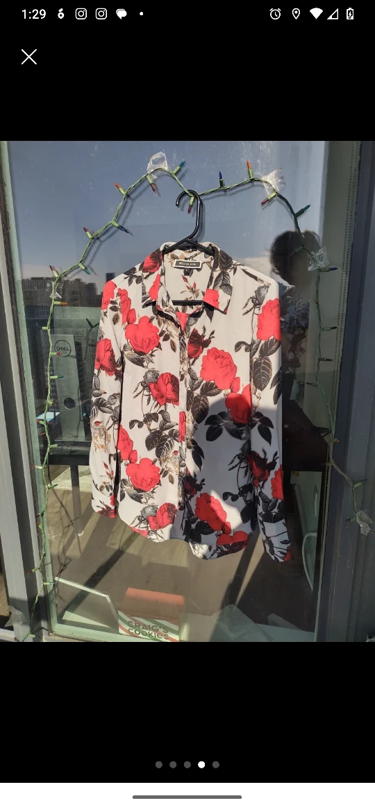 New Melanie Lynn Floral Top image indicator(4)