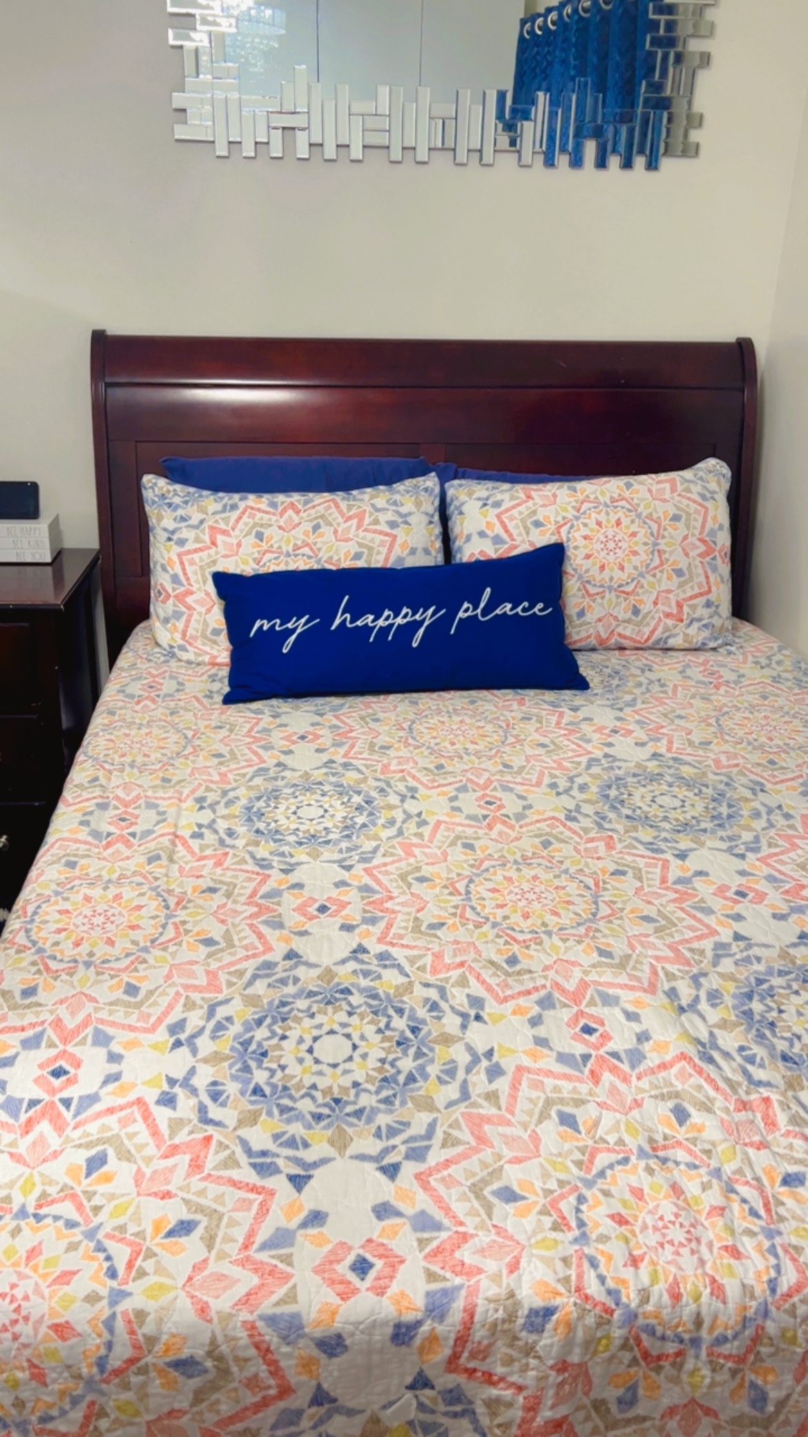 Queen bed frame
