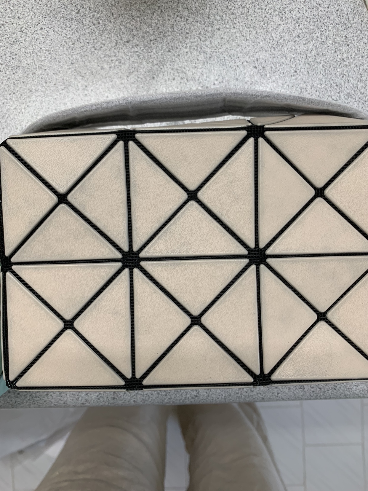 Issey miyake cross body handbag thumbnail