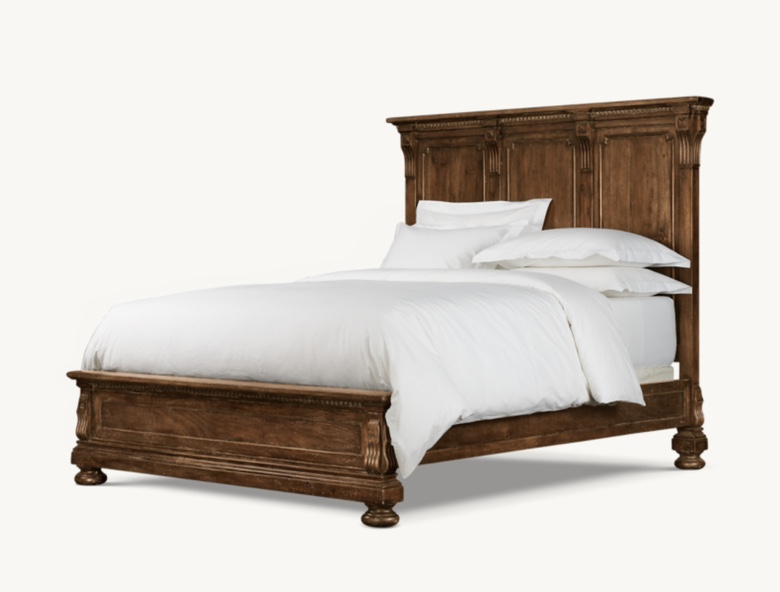 Restoration Hardware Solid Wood Queen Size Bed Frame - photo 3