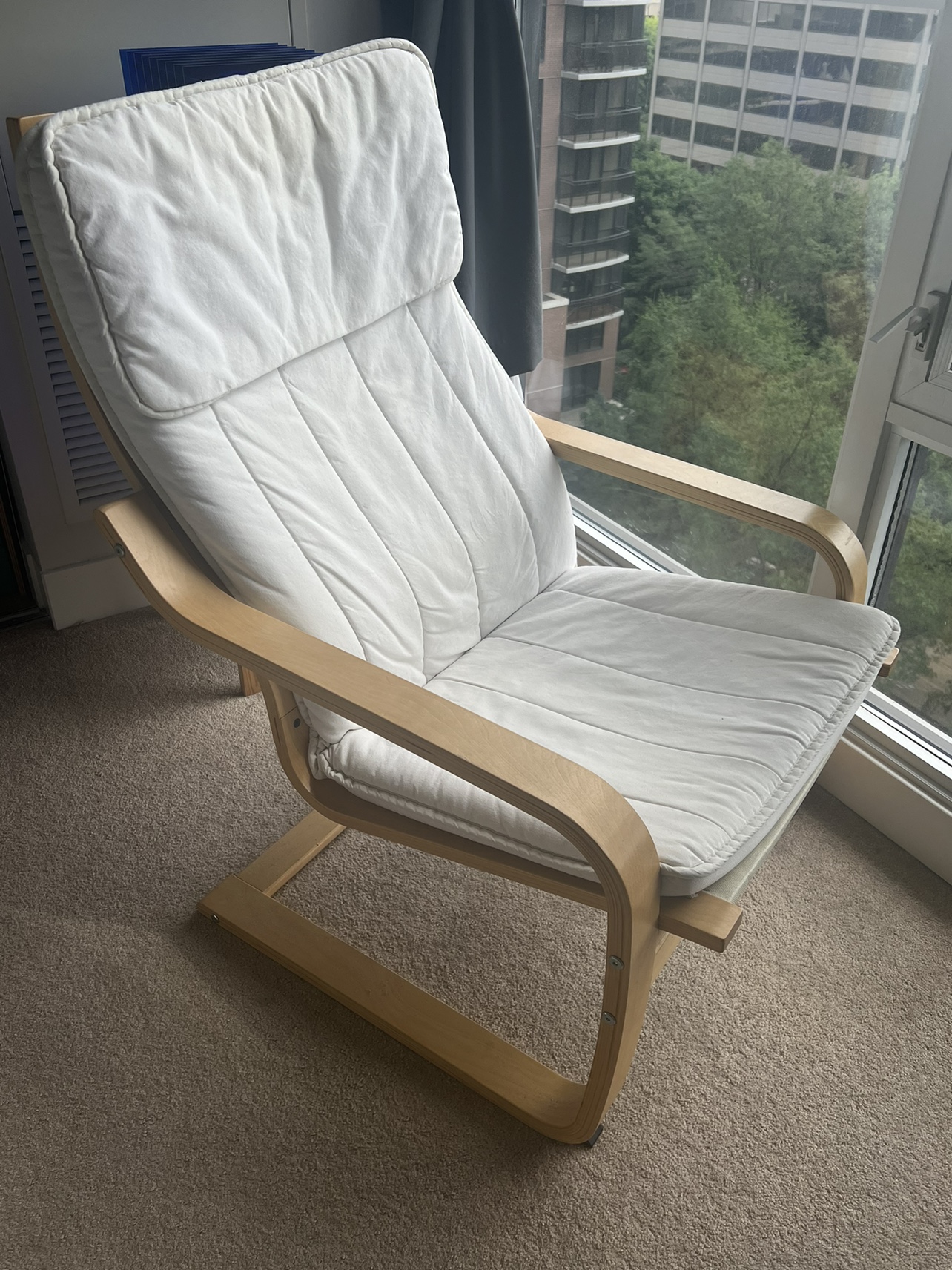 Ikea lounge chair Cream colour - photo 2