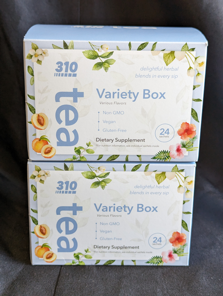 310 Tea Variety pack of 24 (2 boxes) dietary supplement thumbnail