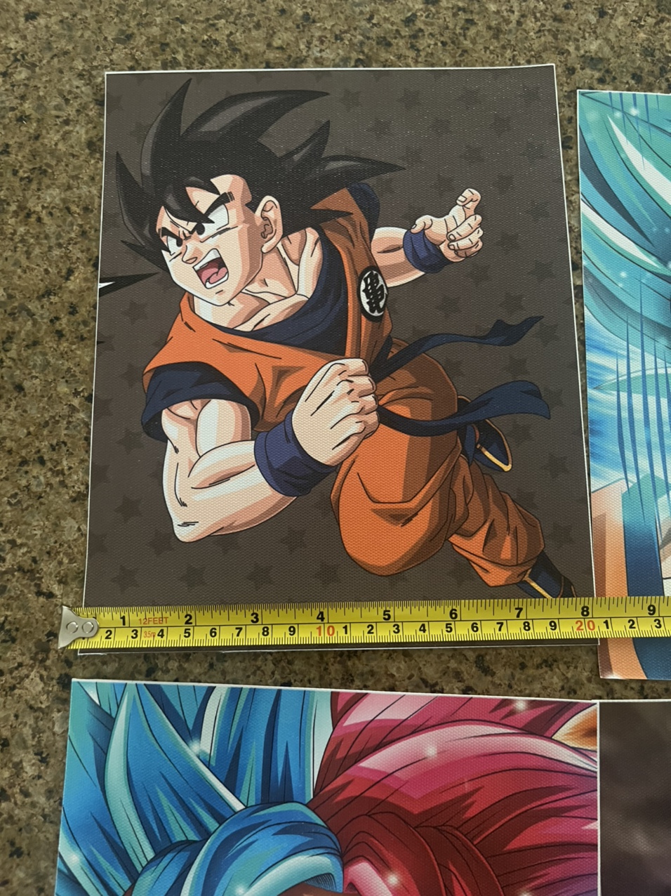 Goku Wall  poster ( 8 x 10 Inches, Set of 6 Pieces ) image indicator(3)