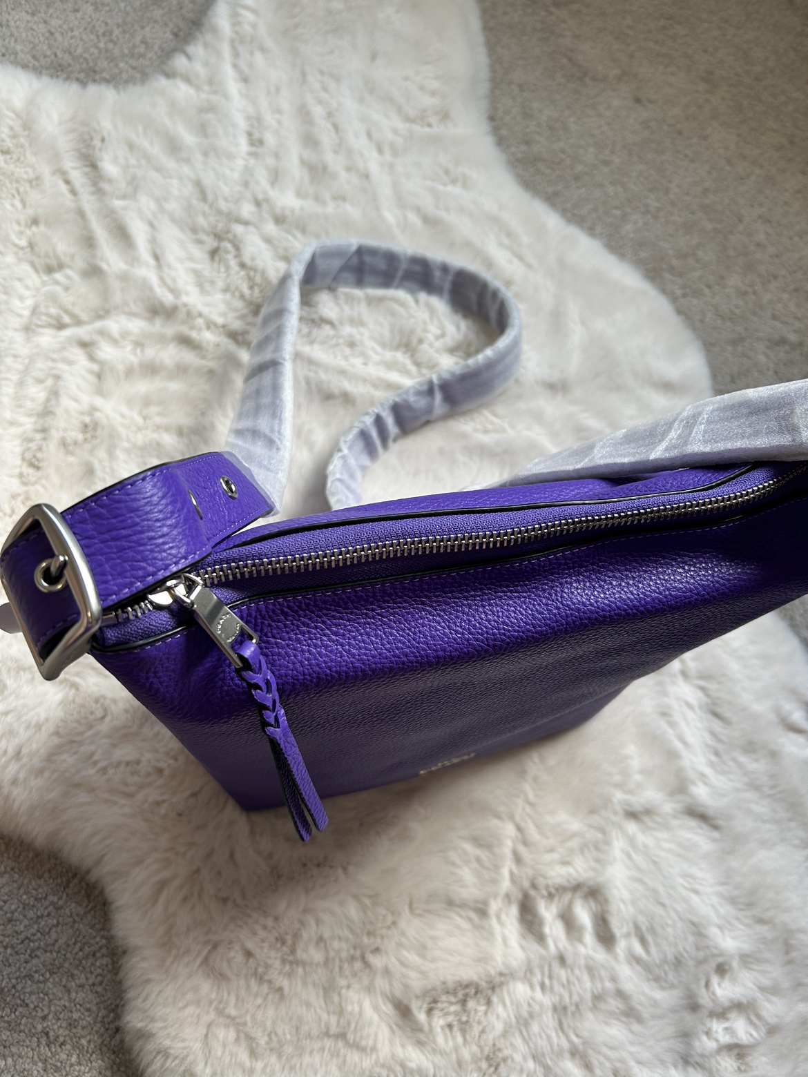 Coach val duffle leather bag image indicator(8)