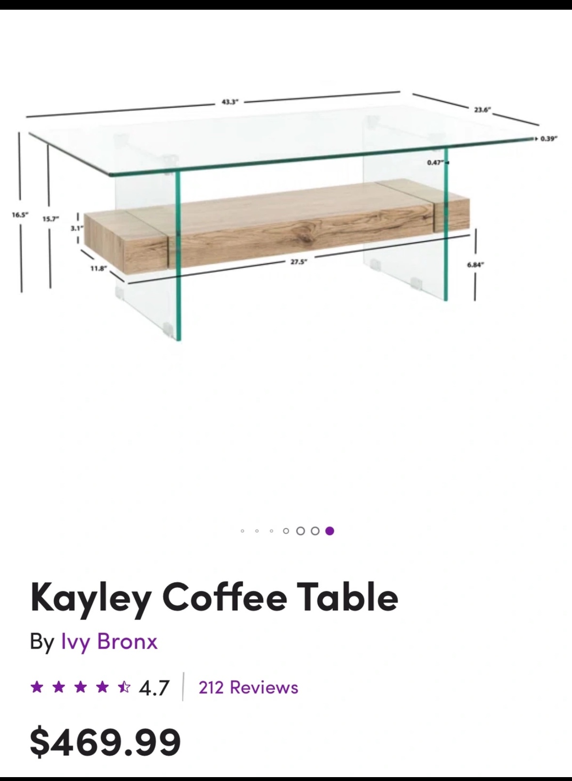 Coffee Table - photo 4