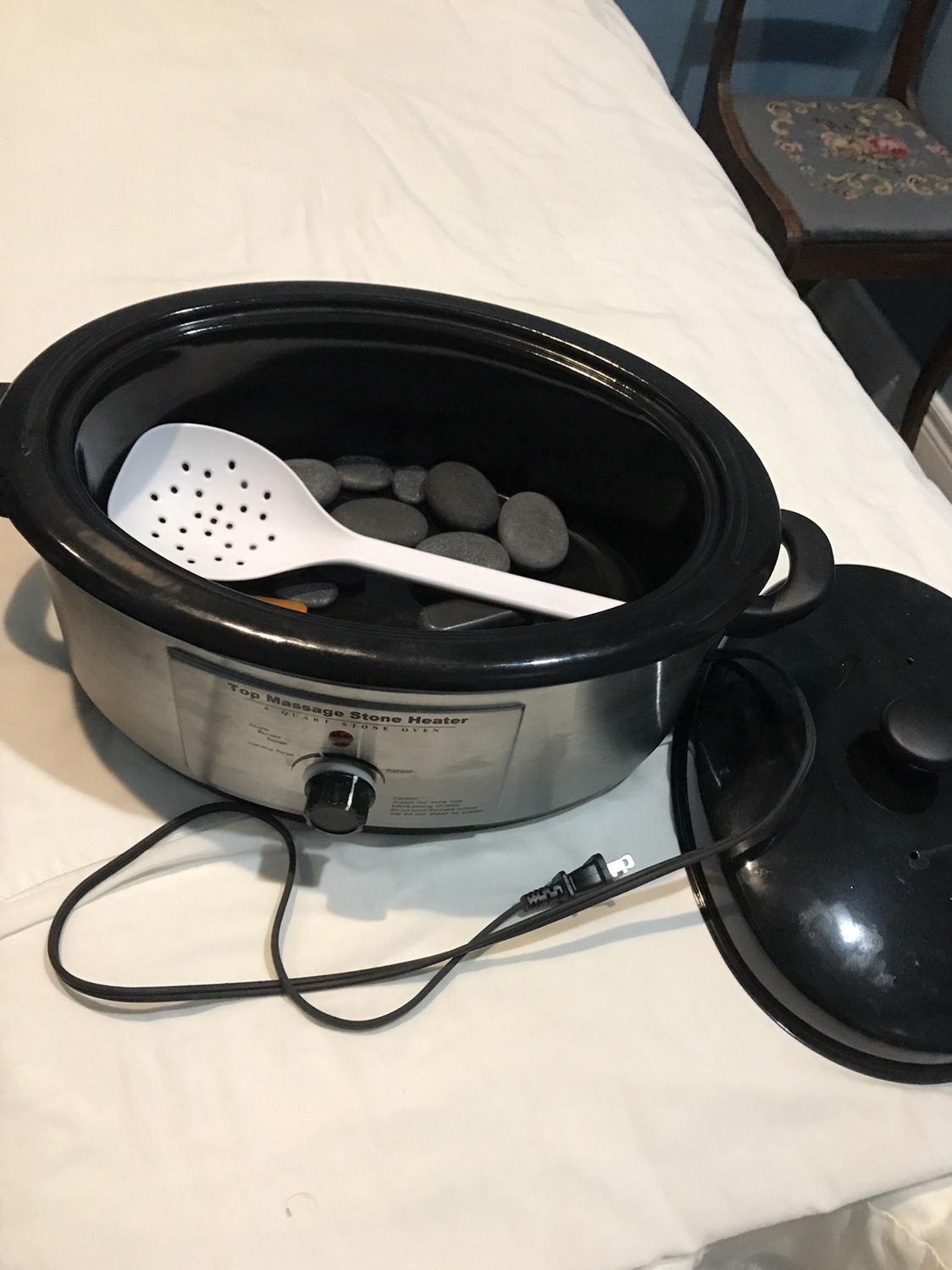 Hot stone cookware
