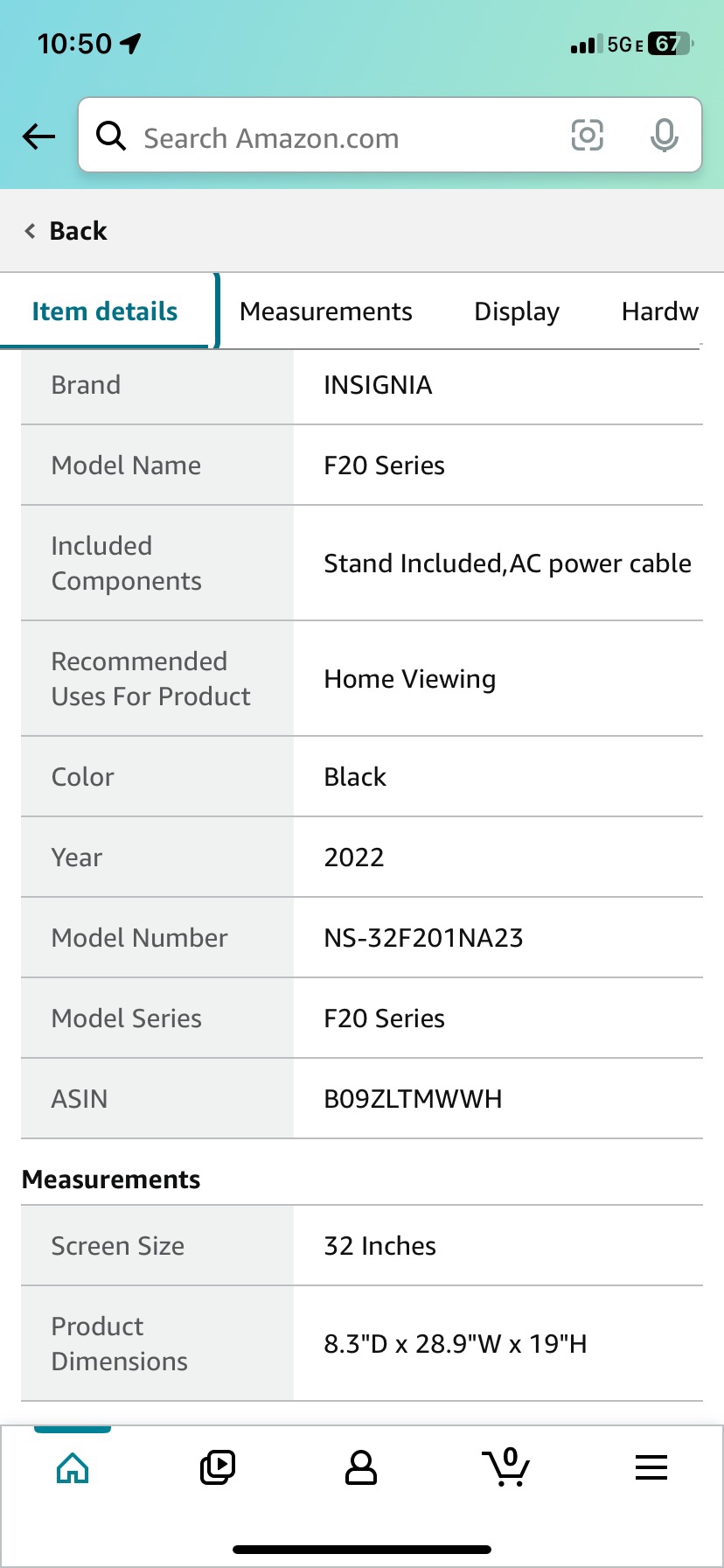 NIB Insignia Smart TV HD w FIRE TV 32” - photo 5