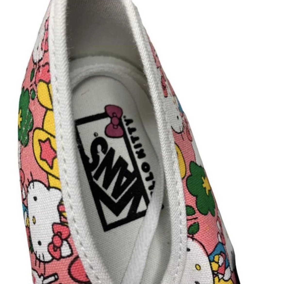 NEW Hello Kitty Vans Shoes Size 6.5 - photo 3