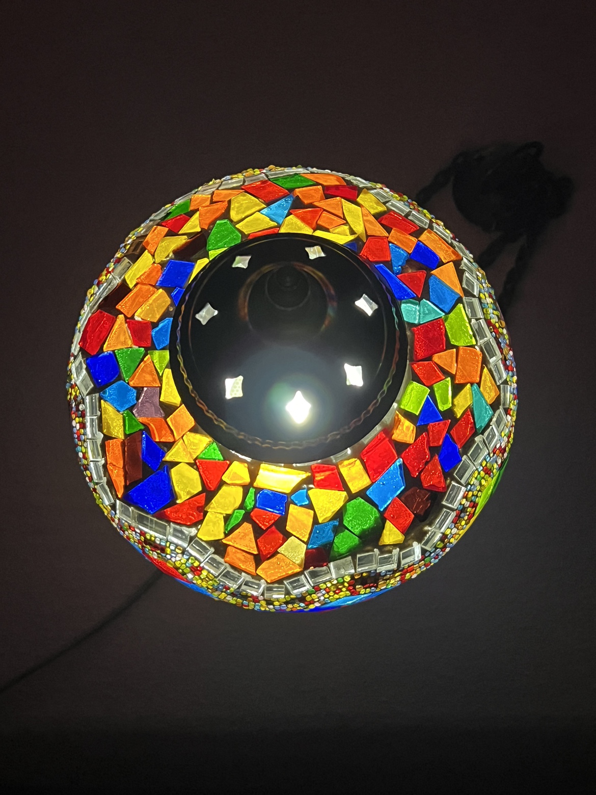 Turkish Stained Glass Lampshade - photo 4