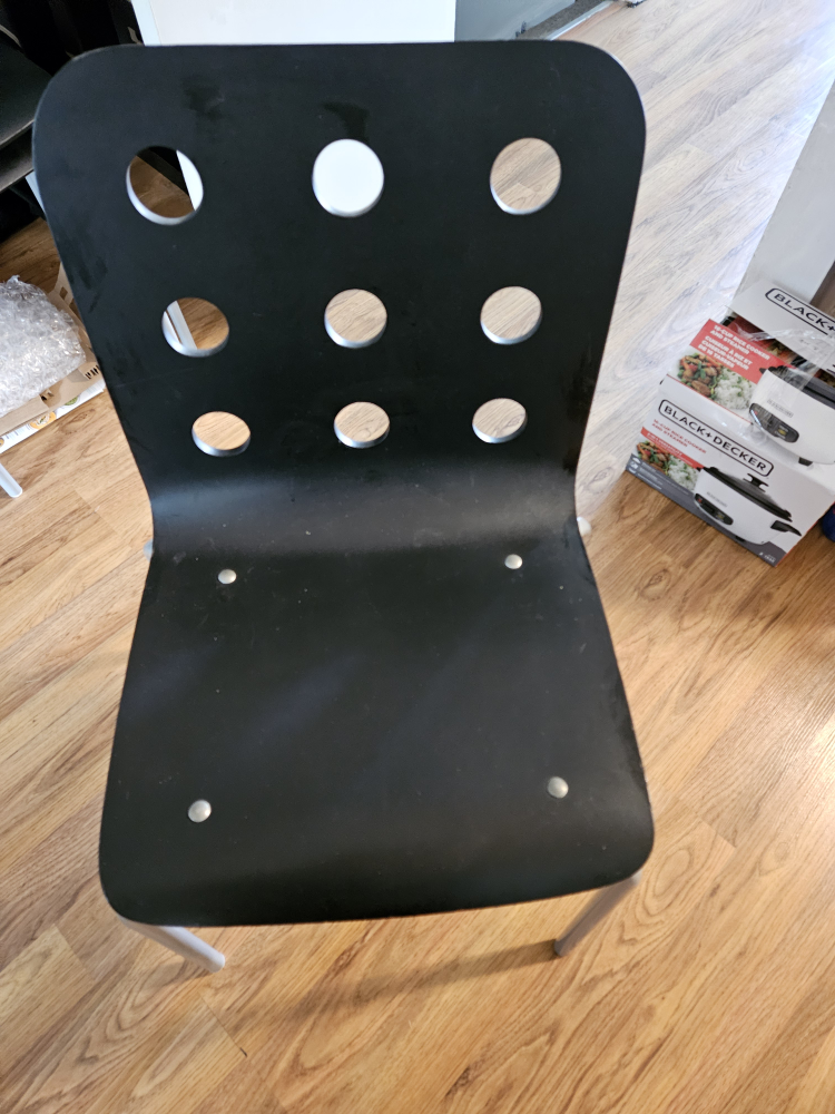 6 chairs black ikea - photo 2