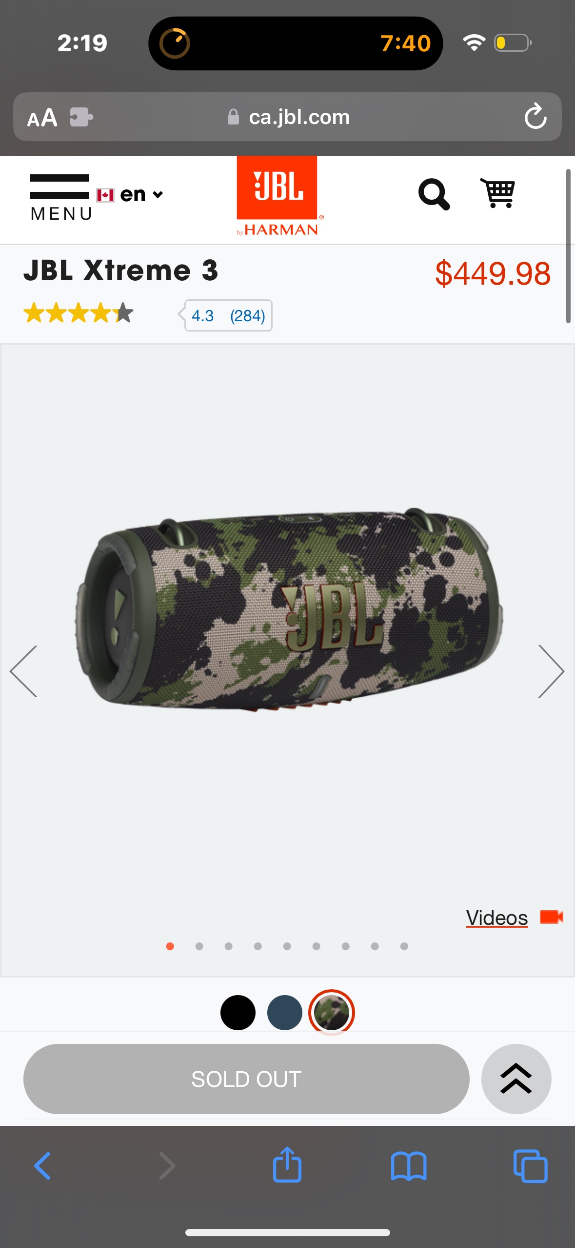 BNIB JBL Xtreme 3 - photo 3