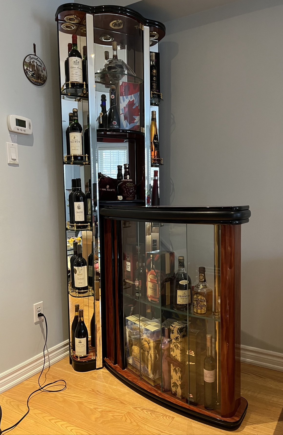 Italian elegantly designed wine cabinet。意大利設計師的高級酒櫃 - photo 3