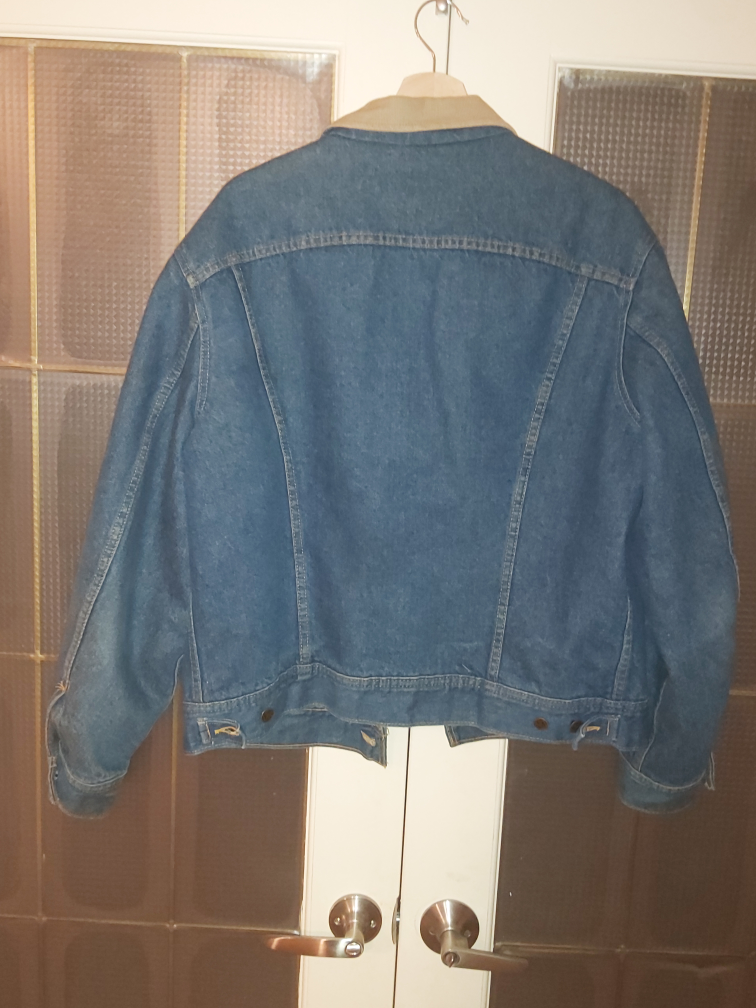 Vintage Men's Lee Storm Rider Denim Jacket Size 42 - photo 3