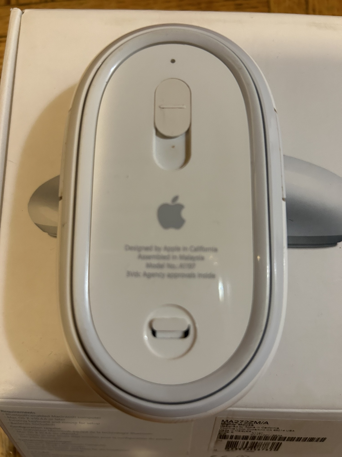 Apple Mighty Mouse Bluetooth wireless image indicator(2)