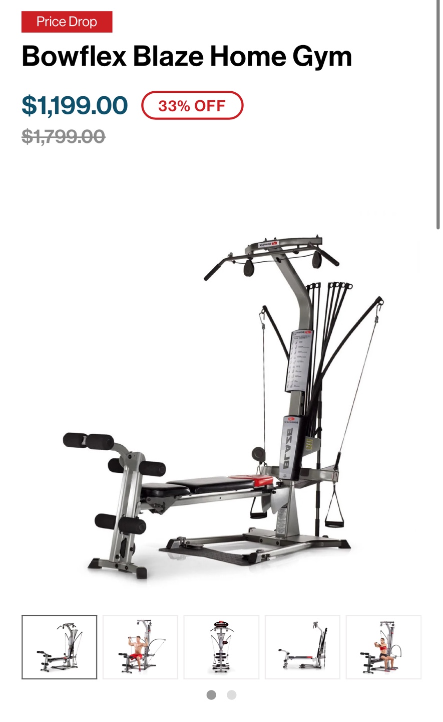 Bowflex Blaze Home Gym