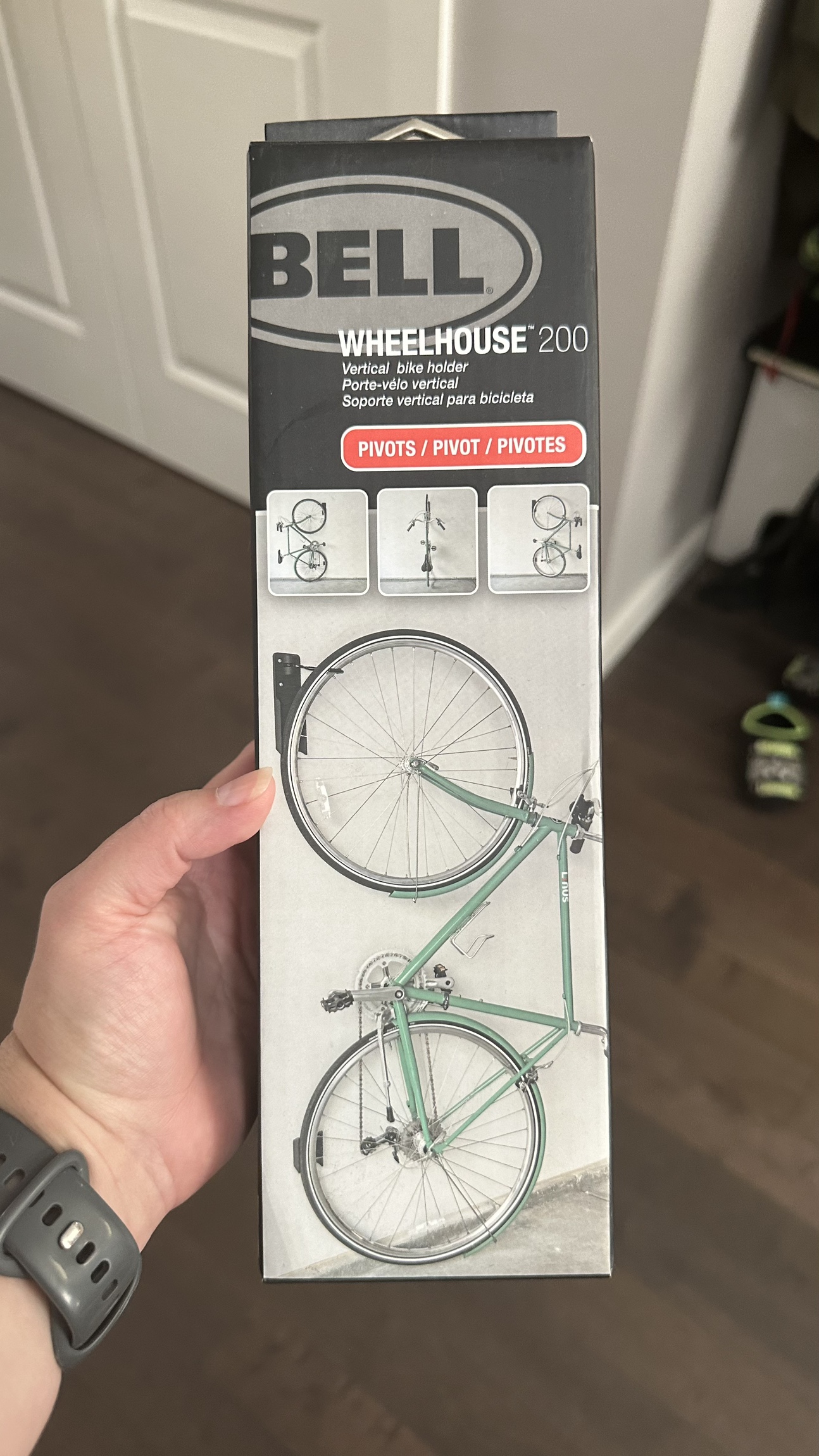 Vertical Bike Hook