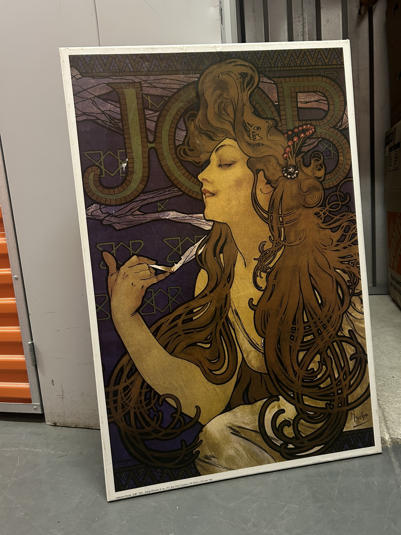 Job Poster on canvas - photo 3