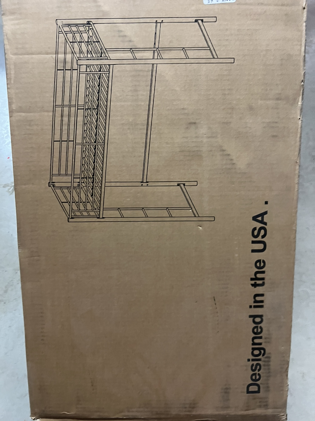 Metal twin loft bed