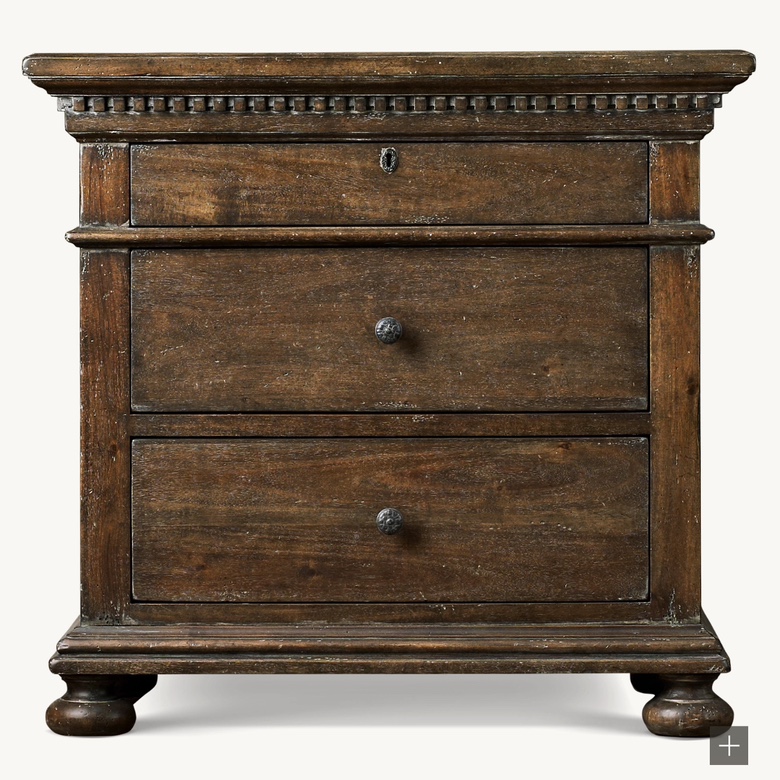 Restoration Hardware set of Two Bedside Tables - photo 3