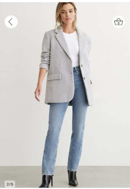 BNWT Dynamite Blazer Coat image indicator(2)