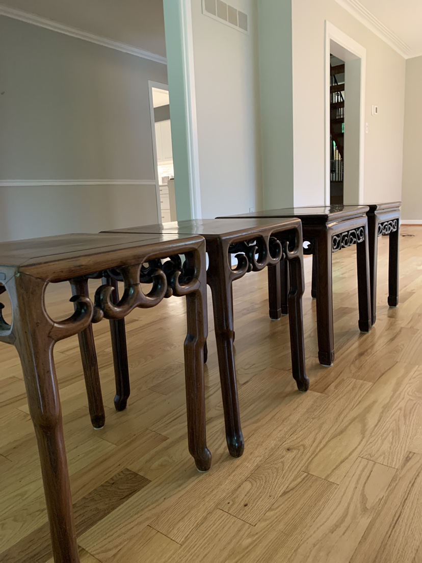 Asian side table