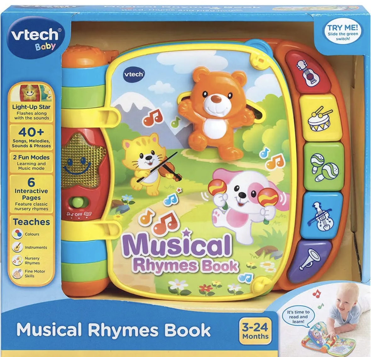 Vtech Musical Rhymes Book thumbnail