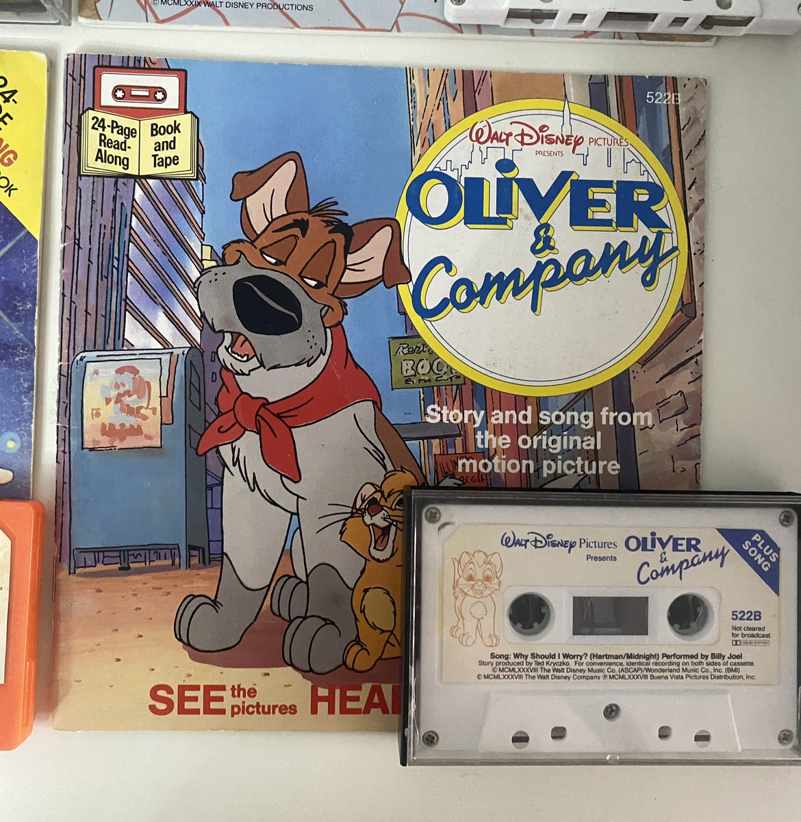 Vintage Read Along Cassettes Tapes - Disney & Peanuts image indicator(5)