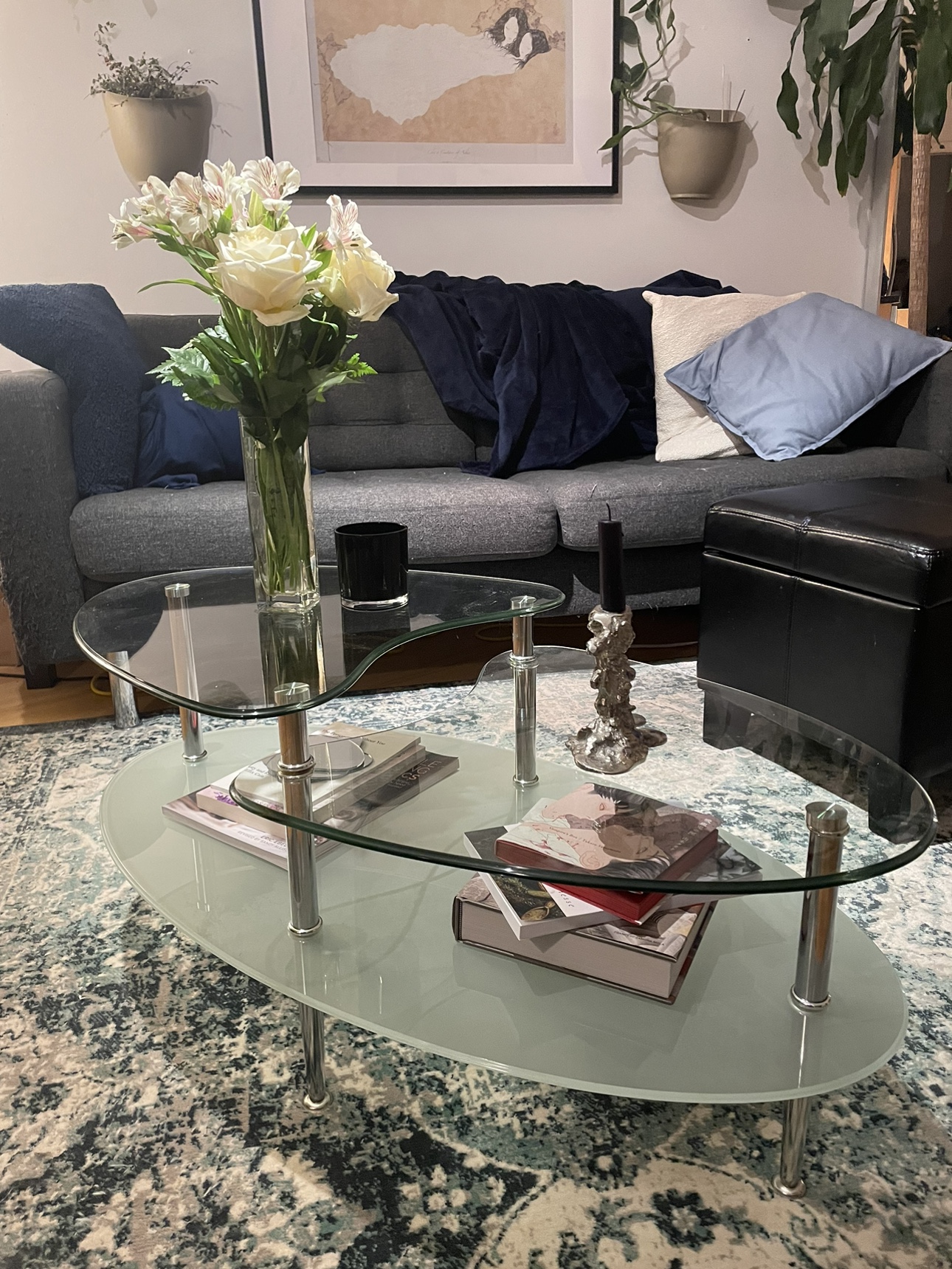 Glass coffee table - photo 3