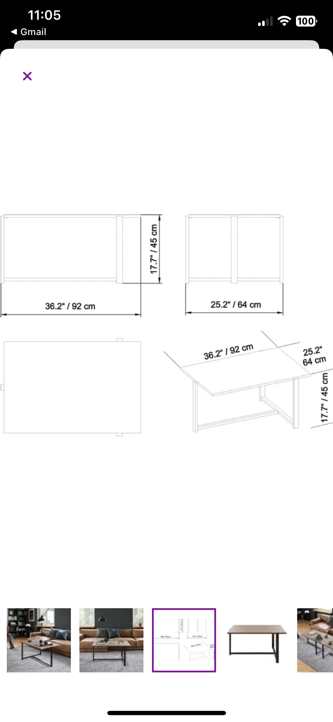 Coffee table - photo 4