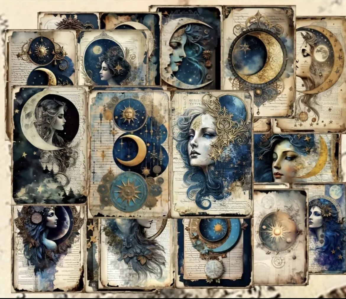 20oz Goddess of sun and moon stainless steel tumbler image indicator(2)