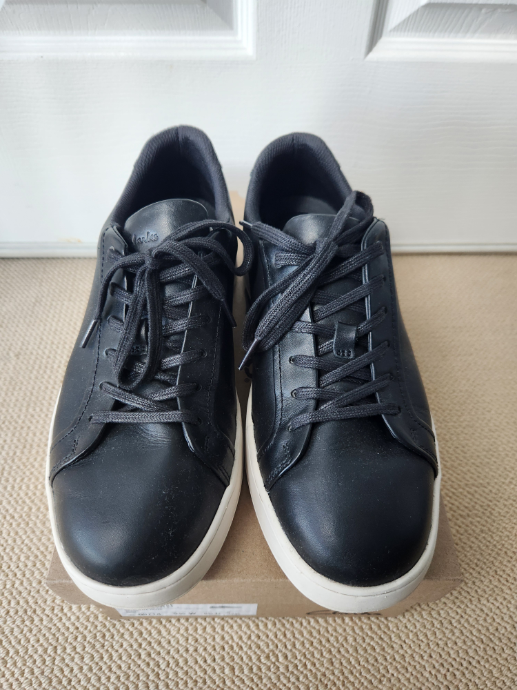 Clarks Courtlite Move Men' Sneakers Black US 9.5 Wide