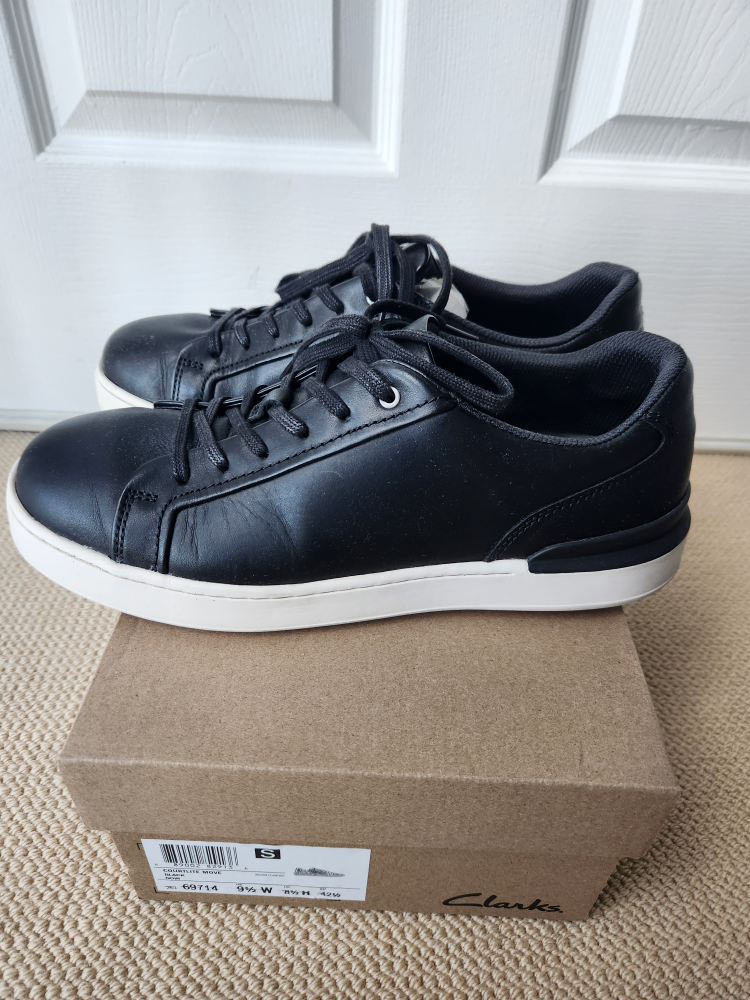 Clarks Courtlite Move Men' Sneakers Black US 9.5 Wide - photo 3