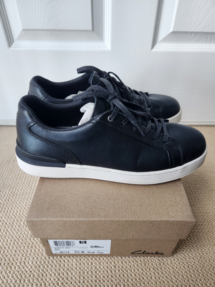 Clarks Courtlite Move Men' Sneakers Black US 9.5 Wide - photo 4