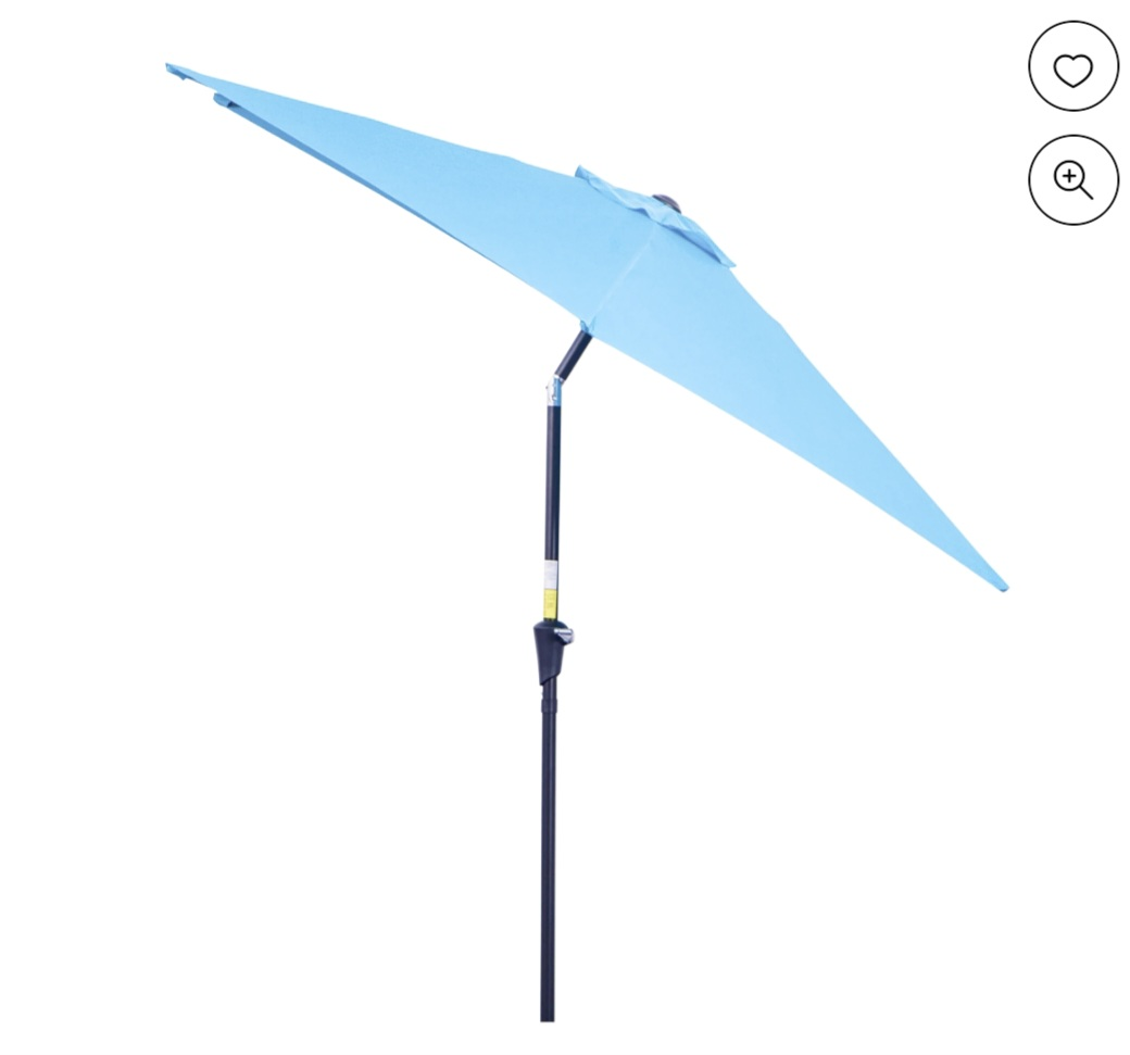 New Sky Blue Patio Umbrella - photo 4